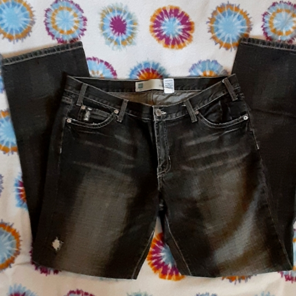 Gap sz 12 distressed denim